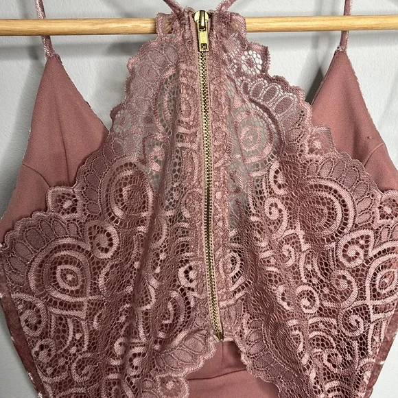 G by guess velvet mini dress in mauve women’s size XS - Picture 8 of 8